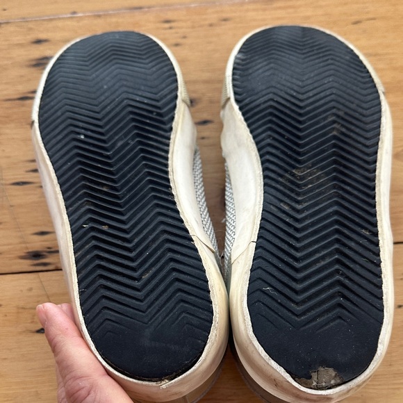 Golden Goose Silver and Black Women's Sneakers - Picture 2 of 7